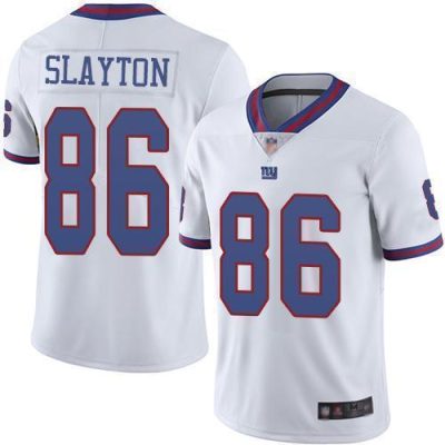 Nike New York Giants #86 Darius Slayton White Men's Stitched NFL Limited Rush Jersey Men's