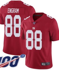 Nike New York Giants #88 Evan Engram Red Men's Stitched NFL Limited Inverted Legend 100th Season Jersey Men's