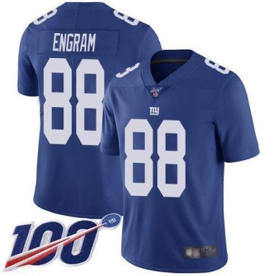 Nike New York Giants #88 Evan Engram Royal Blue Team Color Men's Stitched NFL 100th Season Vapor Limited Jersey Men's