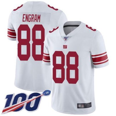 Nike New York Giants #88 Evan Engram White Men's Stitched NFL 100th Season Vapor Limited Jersey Men's