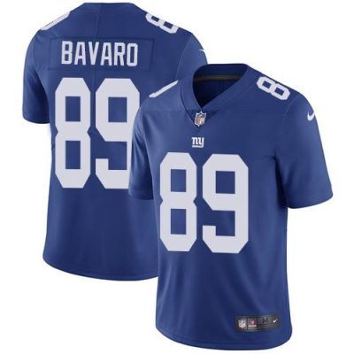 Nike New York Giants #89 Mark Bavaro Royal Blue Team Color Men's Stitched NFL Vapor Untouchable Limited Jersey Men's