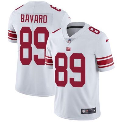 Nike New York Giants #89 Mark Bavaro White Men's Stitched NFL Vapor Untouchable Limited Jersey Men's
