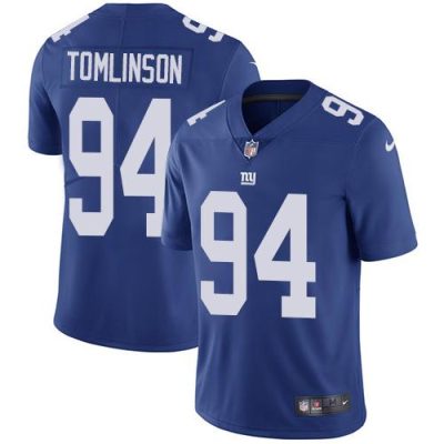 Nike New York Giants #94 Dalvin Tomlinson Royal Blue Team Color Men's Stitched NFL Vapor Untouchable Limited Jersey Men's
