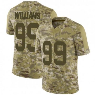 Nike New York Giants #99 Leonard Williams Camo Men's Stitched NFL Limited 2018 Salute To Service Jersey Men's