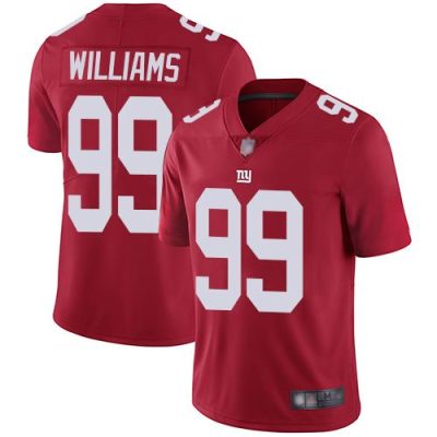 Nike New York Giants #99 Leonard Williams Red Alternate Men's Stitched NFL Vapor Untouchable Limited Jersey Men's