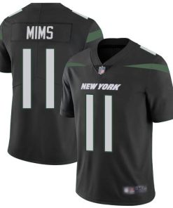 Nike New York Jets #11 Denzel Mim Black Alternate Stitched NFL Vapor Untouchable Limited Jersey