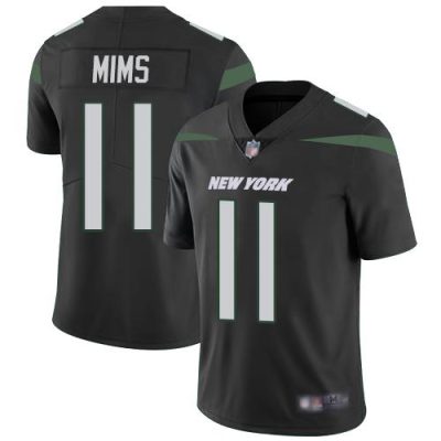 Nike New York Jets #11 Denzel Mim Black Alternate Stitched NFL Vapor Untouchable Limited Jersey