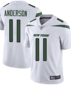 Nike New York Jets #11 Robby Anderson White Stitched NFL Vapor Untouchable Limited Jersey