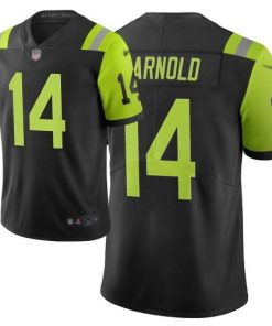 Nike New York Jets #14 Sam Darnold Black Stitched NFL Limited City Edition Jersey