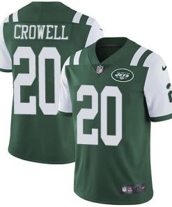 Nike New York Jets #20 Isaiah Crowell Green Team Color Stitched NFL Vapor Untouchable Limited Jersey
