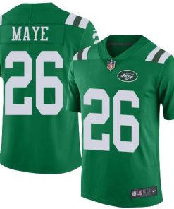 Nike New York Jets #26 Marcus Maye Green Stitched NFL Limited Rush Jersey