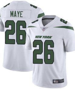 Nike New York Jets #26 Marcus Maye White Stitched NFL Vapor Untouchable Limited Jersey