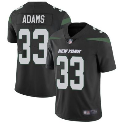 Nike New York Jets #33 Jamal Adams Black Alternate Stitched NFL Vapor Untouchable Limited Jersey