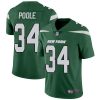 Nike New York Jets #34 Brian Poole Green Team Color Stitched NFL Vapor Untouchable Limited Jersey