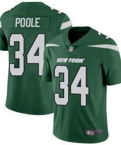Nike New York Jets #34 Brian Poole Green Team Color Stitched NFL Vapor Untouchable Limited Jersey