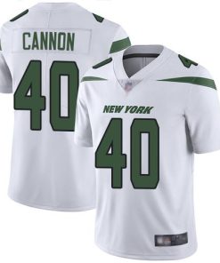 Nike New York Jets #40 Trenton Cannon White Stitched NFL Vapor Untouchable Limited Jersey