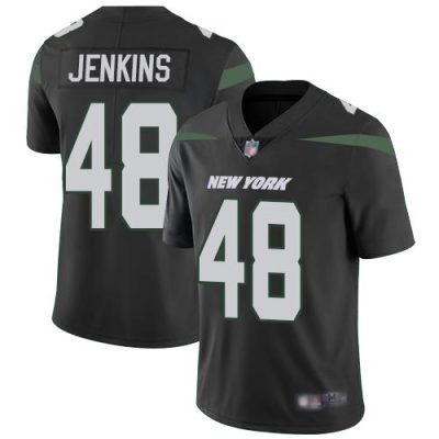 Nike New York Jets #48 Jordan Jenkins Black Alternate Stitched NFL Vapor Untouchable Limited Jersey