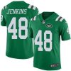 Nike New York Jets #48 Jordan Jenkins Green Stitched NFL Elite Rush Jersey
