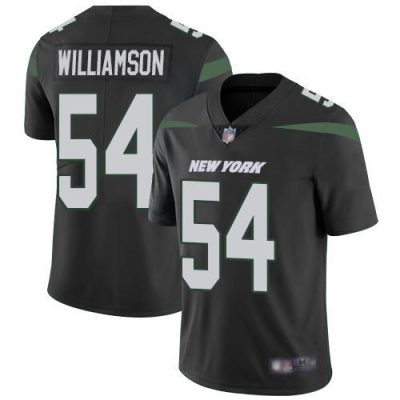 Nike New York Jets #54 Avery Williamson Black Alternate Stitched NFL Vapor Untouchable Limited Jersey