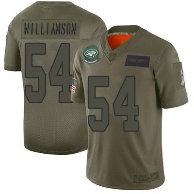 Nike New York Jets #54 Avery Williamson Camo Stitched NFL Limited 2019 Salute To Service Jersey