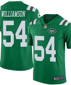 Nike New York Jets #54 Avery Williamson Green Stitched NFL Limited Rush Jersey