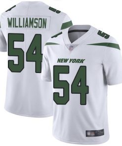 Nike New York Jets #54 Avery Williamson White Stitched NFL Vapor Untouchable Limited Jersey