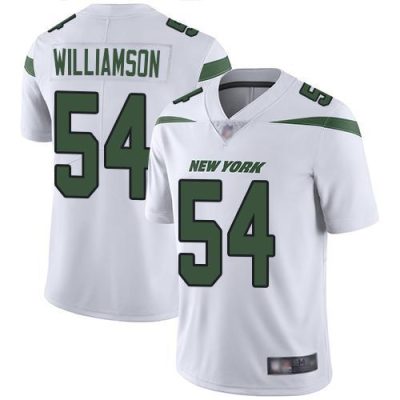 Nike New York Jets #54 Avery Williamson White Stitched NFL Vapor Untouchable Limited Jersey