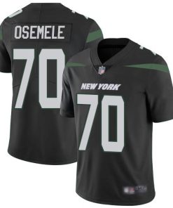 Nike New York Jets #70 Kelechi Osemele Black Alternate Stitched NFL Vapor Untouchable Limited Jersey