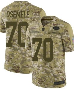 Nike New York Jets #70 Kelechi Osemele Camo Stitched NFL Limited 2018 Salute To Service Jersey