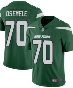 Nike New York Jets #70 Kelechi Osemele Green Team Color Stitched NFL Vapor Untouchable Limited Jersey