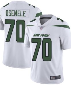 Nike New York Jets #70 Kelechi Osemele White Stitched NFL Vapor Untouchable Limited Jersey