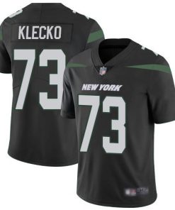 Nike New York Jets #73 Joe Klecko Black Alternate Stitched NFL Vapor Untouchable Limited Jersey