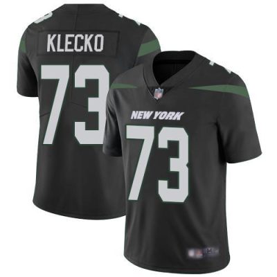 Nike New York Jets #73 Joe Klecko Black Alternate Stitched NFL Vapor Untouchable Limited Jersey