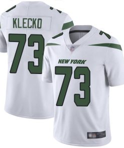 Nike New York Jets #73 Joe Klecko White Stitched NFL Vapor Untouchable Limited Jersey