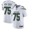 Nike New York Jets #75 Alijah Vera-Tucker White Stitched NFL Vapor Untouchable Limited Jersey