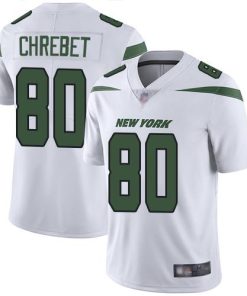 Nike New York Jets #80 Wayne Chrebet White Stitched NFL Vapor Untouchable Limited Jersey