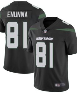 Nike New York Jets #81 Quincy Enunwa Black Alternate Stitched NFL Vapor Untouchable Limited Jersey
