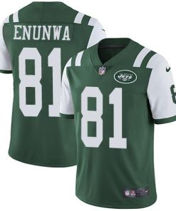 Nike New York Jets #81 Quincy Enunwa Green Team Color Stitched NFL Vapor Untouchable Limited Jersey