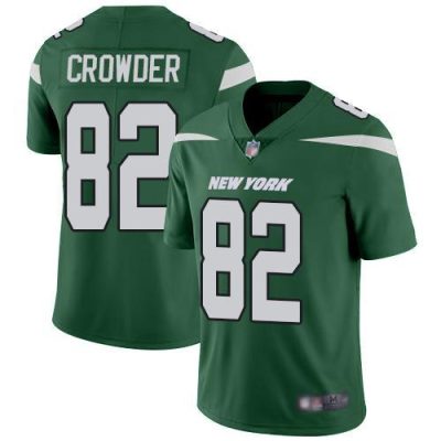 Nike New York Jets #82 Jamison Crowder Green Team Color Stitched NFL Vapor Untouchable Limited Jersey