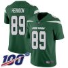 Nike New York Jets #89 Chris Herndon Green Team Color Stitched NFL 100th Season Vapor Limited Jersey
