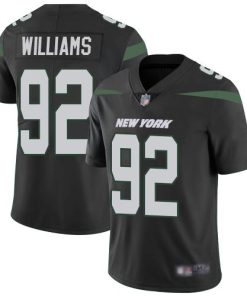 Nike New York Jets #92 Leonard Williams Black Alternate Stitched NFL Vapor Untouchable Limited Jersey