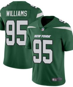 Nike New York Jets #95 Quinnen Williams Green Team Color Stitched NFL Vapor Untouchable Limited Jersey