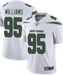 Nike New York Jets #95 Quinnen Williams White Stitched NFL Vapor Untouchable Limited Jersey