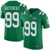 Nike New York Jets #99 Mark Gastineau Green Stitched NFL Limited Rush Jersey