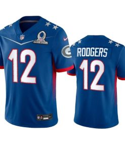 Nike Packers #12 Aaron Rodgers 2022 NFC Pro Bowl Game Jersey Royal
