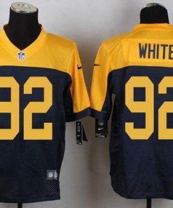 Nike Packers #92 Reggie White Navy Blue Alternate Stitched New Elite Jersey