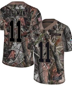 Nike Patriots #11 Julian Edelman Camo Stitched NFL Limited Rush Realtree Jersey
