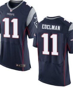 Nike Patriots #11 Julian Edelman Navy Blue Team Color Stitched NFL New Elite Jersey