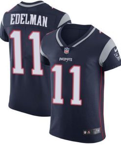 Nike Patriots #11 Julian Edelman Navy Blue Team Color Stitched NFL Vapor Untouchable Elite Jersey