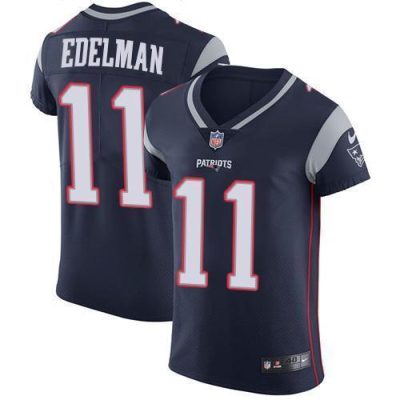 Nike Patriots #11 Julian Edelman Navy Blue Team Color Stitched NFL Vapor Untouchable Elite Jersey